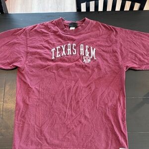 Y2K Vintage Crable Sportswear Inc. Stitched Texas A&M Maroon T-Shirt